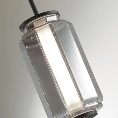 Светильник подвесной LED Jam 5408/11L Odeon Light  1 лампа, основание чёрное в стиле хай-тек  фото 7