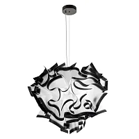 Люстра подвесная Слизия / Clizia 10593/600 Black LOFT IT чёрная белая на 4 лампы, основание в стиле современный арт-деко Люстра подвесная Слизия / Clizia 10593/600 Black LOFT IT чёрная белая на 4 лампы, основание в стиле современный арт-деко