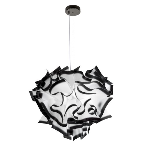 Люстра подвесная Слизия / Clizia 10593/600 Black LOFT IT белая чёрная на 4 лампы, основание в стиле 