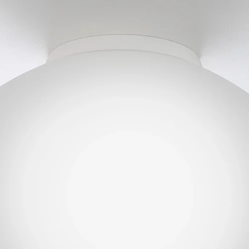 Светильник потолочный Ron CL941D25B0 Citilux белый на 1 лампу, основание белое в стиле современный шар фото 2 Светильник потолочный Ron CL941D25B0 Citilux белый на 1 лампу, основание белое в стиле современный шар фото 2