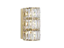 Бра 8240/A gold NEW Newport прозрачный 3 лампы, основание золотое в стиле американский современный классический 