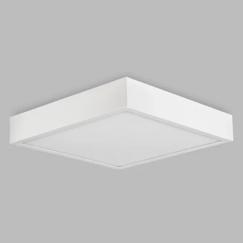 Светильник потолочный LED Saona Superficie 6635 Mantra белый 1 лампа, основание белое в стиле современный квадраты фото 3