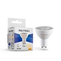 Светодиодная лампа Simple MR16 6W 3000K 38° GU10 DIM 7251 Voltega GU10 6вт