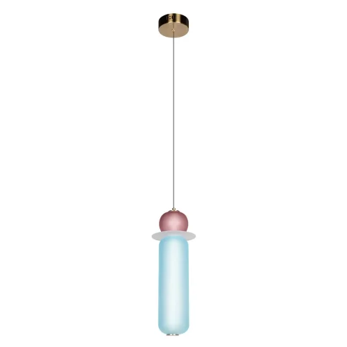 Светильник подвесной LED Lollipop 10239P/C LOFT IT разноцветный 1 лампа, основание разноцветное в стиле мемфис 