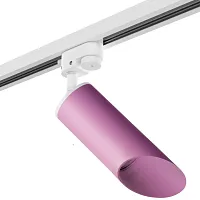 Комплект однофазный со светильником Rullo R1T43232 Lightstar розовый для шинопроводов серии Rullo