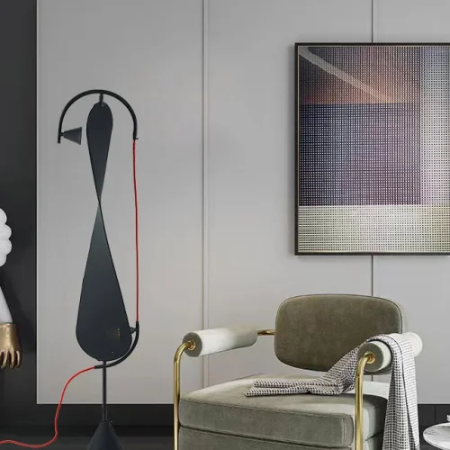 Торшер RAMBLAS Black 212114-23 ImperiumLoft чёрный на 2 лампы, основание чёрное в стиле современный фото 8