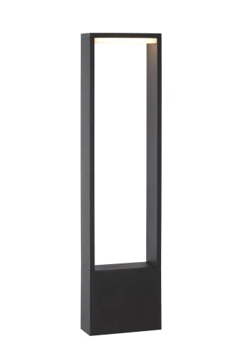 Парковый светильник LED Goa 28857/61/30 Lucide уличный IP54 чёрный серый 1 лампа, плафон чёрный в стиле современный LED фото 2