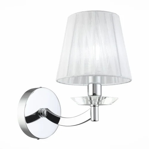 Бра Bello SL1756.101.01 ST-Luce белый серый на 1 лампа, основание хром в стиле классический 