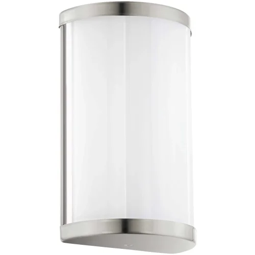 Бра LED CUPELLA 95774 Eglo белый на 2 лампы, основание никель серое в стиле современный 