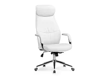 Компьютерное кресло Modus white 15824 Woodville, белый/экокожа, ножки/металл/хром, размеры - *1290***630*680