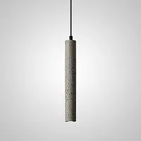 Светильник подвесной BRUT 189836-23 ImperiumLoft серый на 1 лампу, основание чёрное в стиле скандинавский Светильник подвесной BRUT 189836-23 ImperiumLoft серый на 1 лампу, основание чёрное в стиле скандинавский