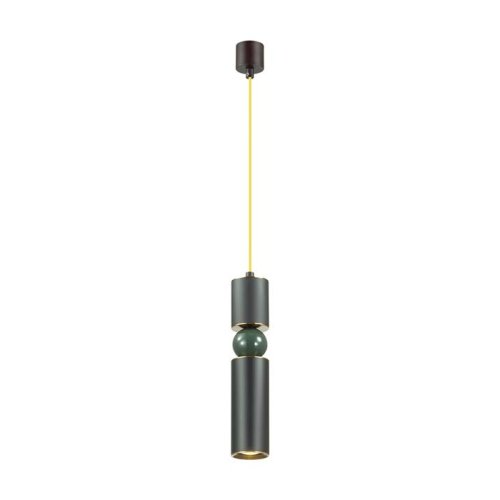 Светильник подвесной Sakra 4075/5L Odeon Light чёрный 1 лампа, основание чёрное в стиле современный трубочки