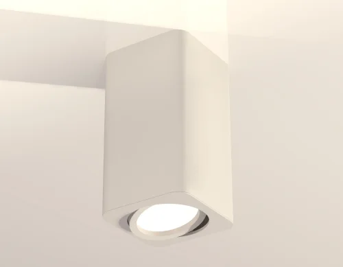 Светильник накладной Techno Spot XS XS7820010 Ambrella light белый 1 лампа, основание белое в стиле хай-тек современный квадратный фото 3