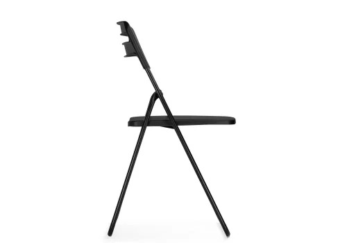 Пластиковый стул Fold складной black 15482 Woodville, чёрный/, ножки/металл/чёрный, размеры - ****430*460 фото 3