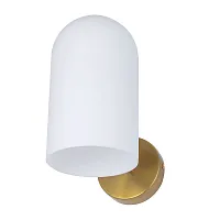 Бра Cassel A5454AP-1PB Arte Lamp белый на 1 лампу, основание медь в стиле современный 