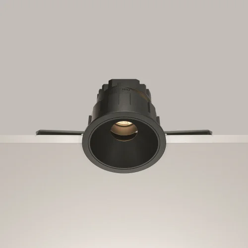 Светильник точечный LED Wise DL057-10W3K-B Maytoni чёрный на 1 лампу, основание чёрное в стиле хай-тек современный фото 17