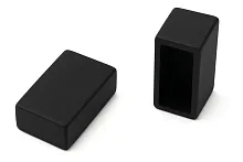 Заглушка для гибкого магнитного шинопровода (2 шт.) CLT 0.207 06 BL Crystal Lux чёрный в стиле современный для светильников серии Трейс 48В (Trace 48V) trace 48 гибкая магнитная