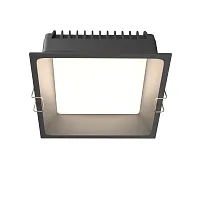Светильник точечный LED Okno DL056-18W3-4-6K-B Maytoni чёрный на 1 лампу, основание чёрное в стиле современный 