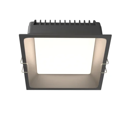 Светильник точечный LED Okno DL056-18W3-4-6K-B Maytoni чёрный на 1 лампу, основание чёрное в стиле современный 