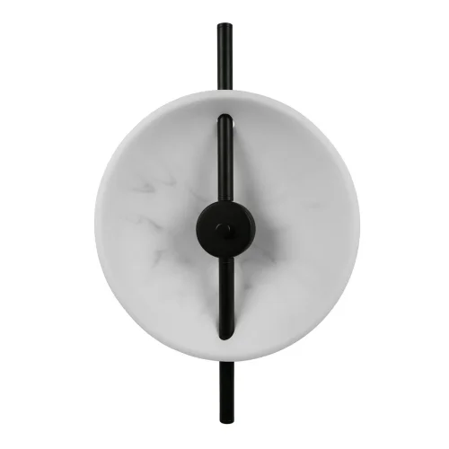 Бра LED Marble 10049W LOFT IT белый на 1 лампа, основание чёрное в стиле современный арт-деко хай-тек 
