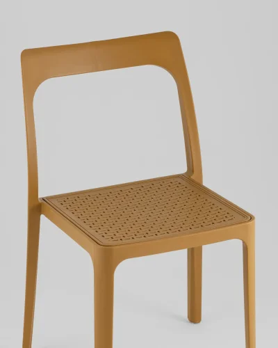 Стул Marty, пластиковый, охра УТ000039192 Stool Group, /, ножки/пластик/коричневый, размеры - *767***505*500 фото 7