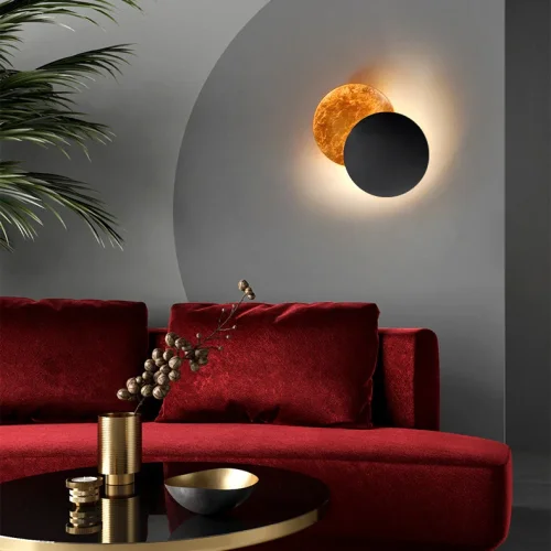 Настенный светильник JOLIEN Black 208964-23 ImperiumLoft чёрный на 1 лампу, основание чёрное в стиле современный фото 18