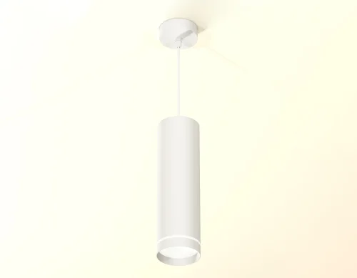 Светильник подвесной XP8191003 Ambrella light белый 1 лампа, основание белое в стиле хай-тек  фото 3