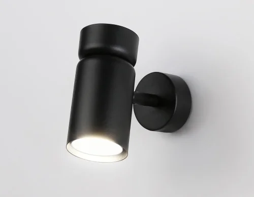 Спот с 1 лампой TA13173 Ambrella light чёрный GU10 в стиле хай-тек современный  фото 2