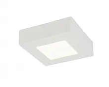 Светильник накладной LED Svenja 41606-6 Globo белый 1 лампа, основание белое в стиле современный квадратный