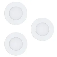 Светильник точечный LED Fueva-Z 900099 Eglo белый 3 лампы, основание белое в стиле современный умный свет