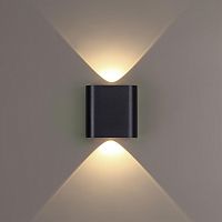 Бра LED Magnum 7191/2WL Odeon Light чёрный на 1 /, основание чёрное в стиле хай-тек Бра LED Magnum 7191/2WL Odeon Light чёрный на 1 /, основание чёрное в стиле хай-тек