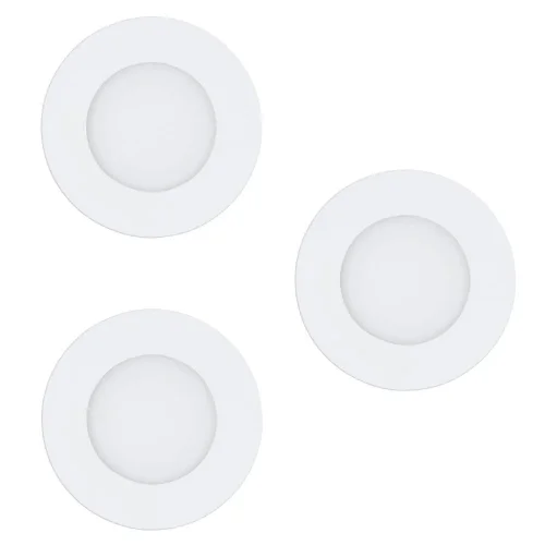 Светильник точечный LED Fueva-Z 900099 Eglo белый на 3 лампы, основание белое в стиле современный умный свет