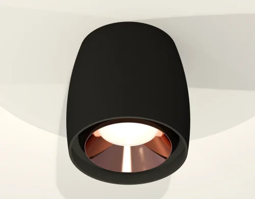 Светильник накладной Techno spot XS1142005 Ambrella light чёрный 1 лампа, основание чёрное в стиле хай-тек современный круглый фото 3