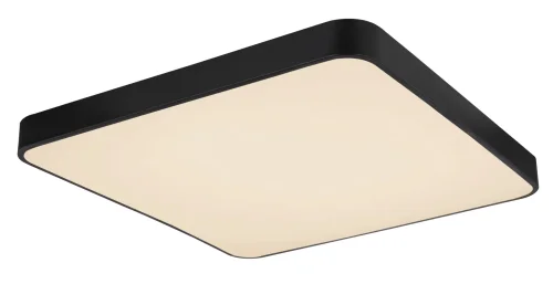 Светильник потолочный ЛЕД Линара (Leanara) 41755-48B Globo белый на 1 лампу, основание чёрное в стиле хай-тек современный квадраты