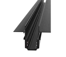 Шинопровод трек встраиваемый 2м Magnetic track system TRX034-422B Maytoni чёрный в стиле хай-тек современный для светильников серии Magnetic track system Exility шинопровод встраиваемый магнитный exility тонкая магнитная