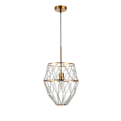 Светильник подвесной Narrio SL1016.213.01 ST-Luce прозрачный 1 лампа, основание золотое в стиле современный  фото 2
