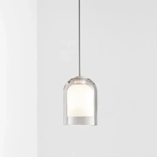 Светильник подвесной ARIA Transparent 213759-26 ImperiumLoft прозрачный 1 лампа, основание чёрное в стиле современный 
