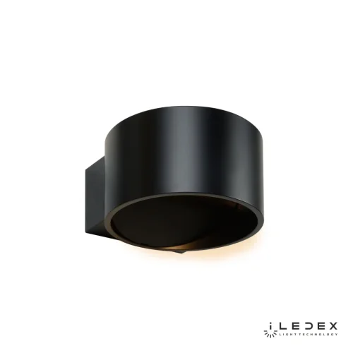 Бра LED Lyra ZD8093-6W BK iLedex чёрный на 1 лампа, основание чёрное в стиле современный хай-тек  фото 2