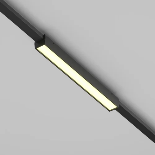 Трековый светильник LED Magnetic track system Elasity TR161-1-16W3K-B Maytoni чёрный для шинопроводов серии Magnetic track system Elasity чёрный фото 5
