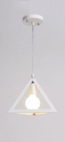 Светильник подвесной Ambiente V1621-1P Moderli белый 1 лампа, основание белое в стиле лофт  фото 2