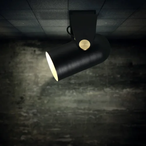 Бра Carronade 101388-26 ImperiumLoft чёрный на 1 лампа, основание чёрное в стиле современный  фото 4