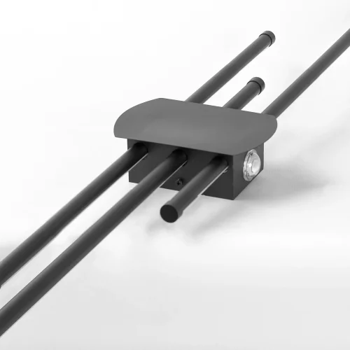 Бра LED Hardeman LSP-7395 Lussole чёрный на 1 лампу, основание чёрное в стиле минимализм современный отражённый свет фото 2