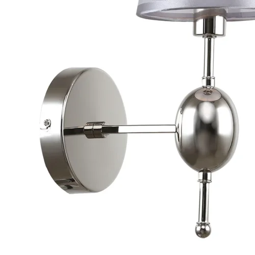 Бра Elegy 2106/1A Escada серый на 1 лампа, основание никель в стиле современный  фото 4