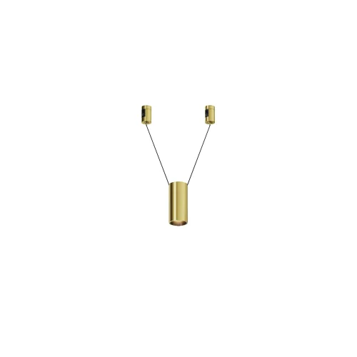 Трековый подвесой светильник Focus Led Flarity 3000K 12Вт 38° TR157-1-12W3K-BS Maytoni латунь для шинопроводов серии Magnetic trаck system Flarity латунь