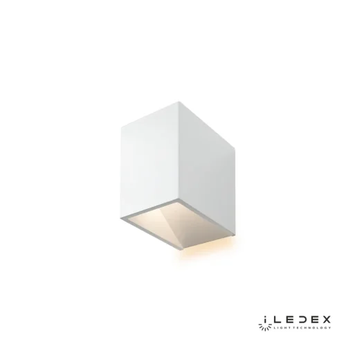 Бра LED Alkor ZD8084S-6W WH iLedex белый на 1 лампа, основание белое в стиле современный хай-тек  фото 3