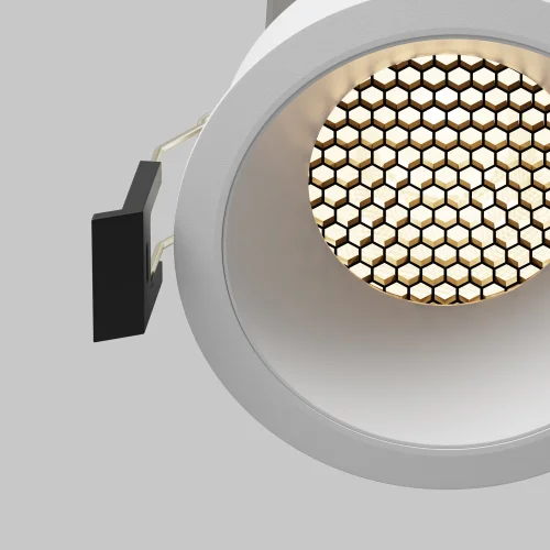 Светильник точечный LED Dip DL117-15W-3K-W Maytoni белый на 1 лампу, основание белое в стиле современный хай-тек круглый фото 12