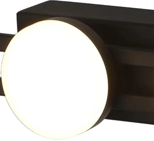 Бра LED Moti 4601-1W F-promo белый на 1 лампу, основание чёрное в стиле современный фото 2