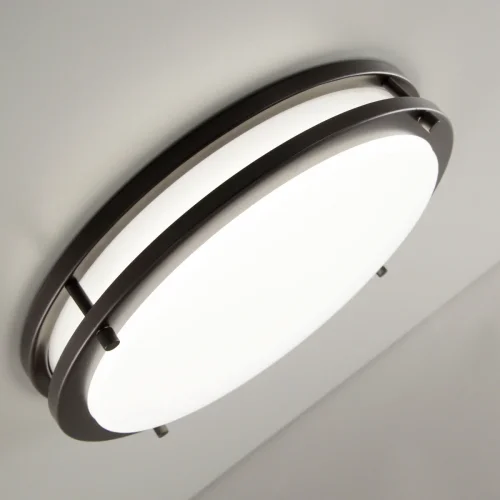 Светильник потолочный LED Бостон CL709325N Citilux белый 1 лампа, основание коричневое венге в стиле современный  фото 9
