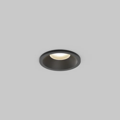 Светильник точечный LED Mini DL059-7W3K-B Maytoni чёрный 1 лампа, основание чёрное в стиле современный хай-тек круглый фото 3