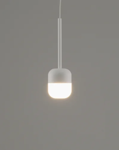 Светильник подвесной LED Drop V10861-PL Moderli белый 1 лампа, основание белое в стиле современный  фото 3